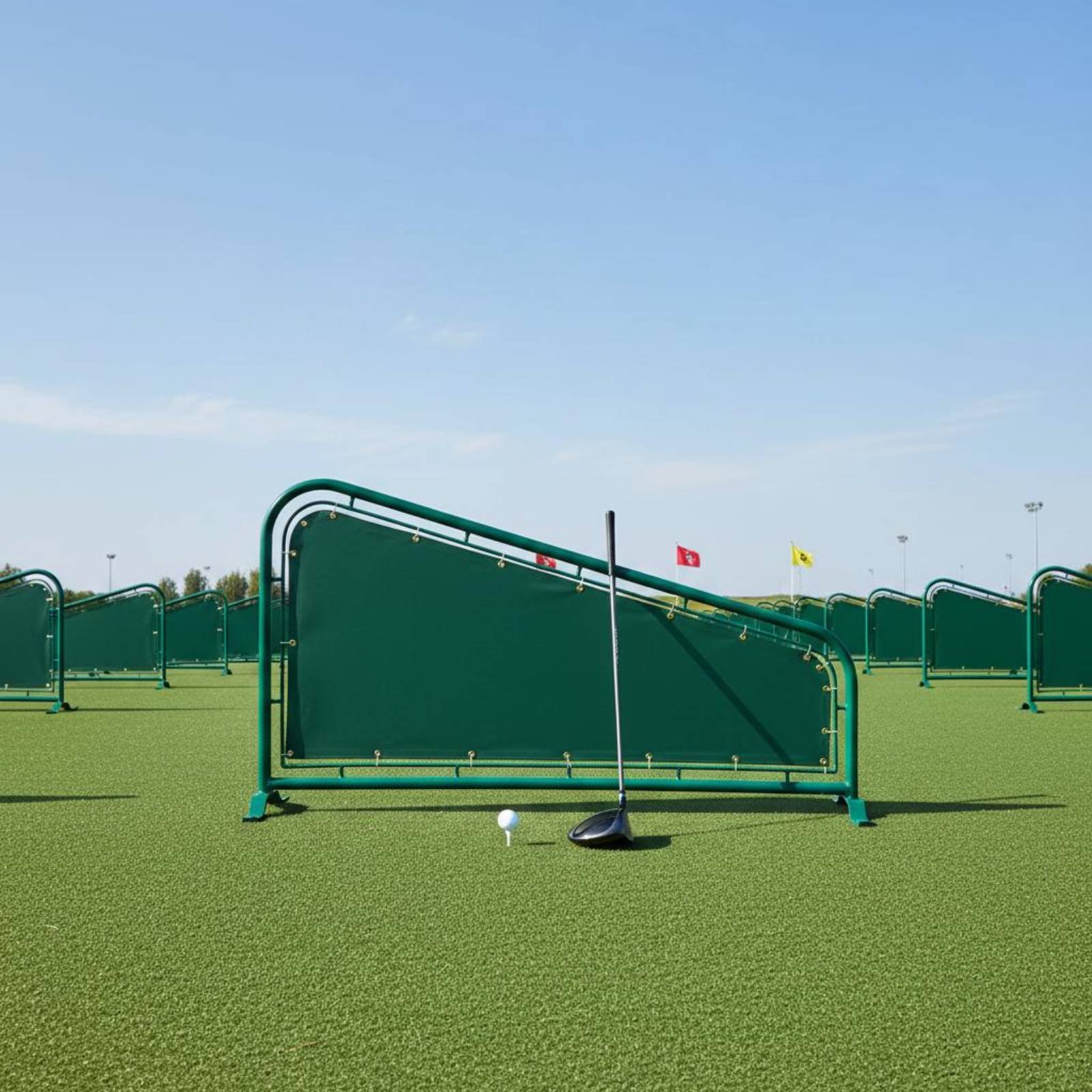 Practice Equipment For Golf - แผงกั้นสนามกอล์ฟแบบผ้าใบ ทนทาน ใช้สำหรับฝึกซ้อม อุปกรณ์กีฬา ทนต่อการสึกหรอ