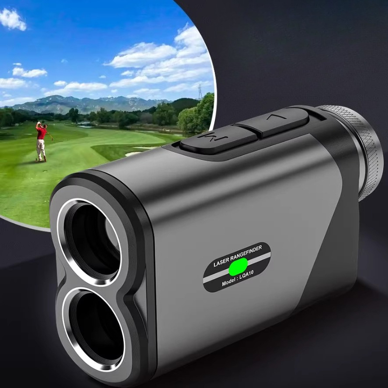 Golf Equipment Usa - เครื่องวัดระยะเลเซอร์มินิกอล์ฟแบบพกพาสำหรับกิจกรรมกลางแจ้ง เครื่องวัดระยะไกลแบบมือถือ อุปกรณ์กีฬาโลหะ