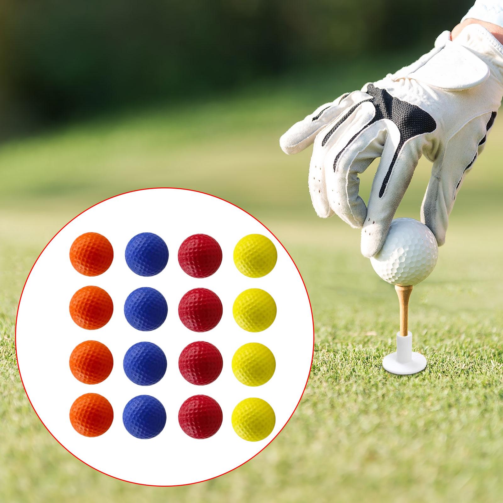 Golf Equipment Kids - อุปกรณ์กอล์ฟสำหรับใช้ในบ้าน ลูกกอล์ฟโฟมนุ่ม ขนาด 42 มม. สำหรับฝึกซ้อมกอล์ฟในร่ม