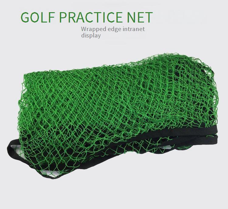 Practice Equipment For Golf - ตาข่ายฝึกซ้อมกอล์ฟที่ทนทาน ตาข่ายกันกระแทก ใช้ได้ทั้งในร่มและกลางแจ้ง ทนทานต่อแสงแดด ตาข่ายกันกระแทกขอบตาข่ายบุฟเฟอร์ วัสดุ