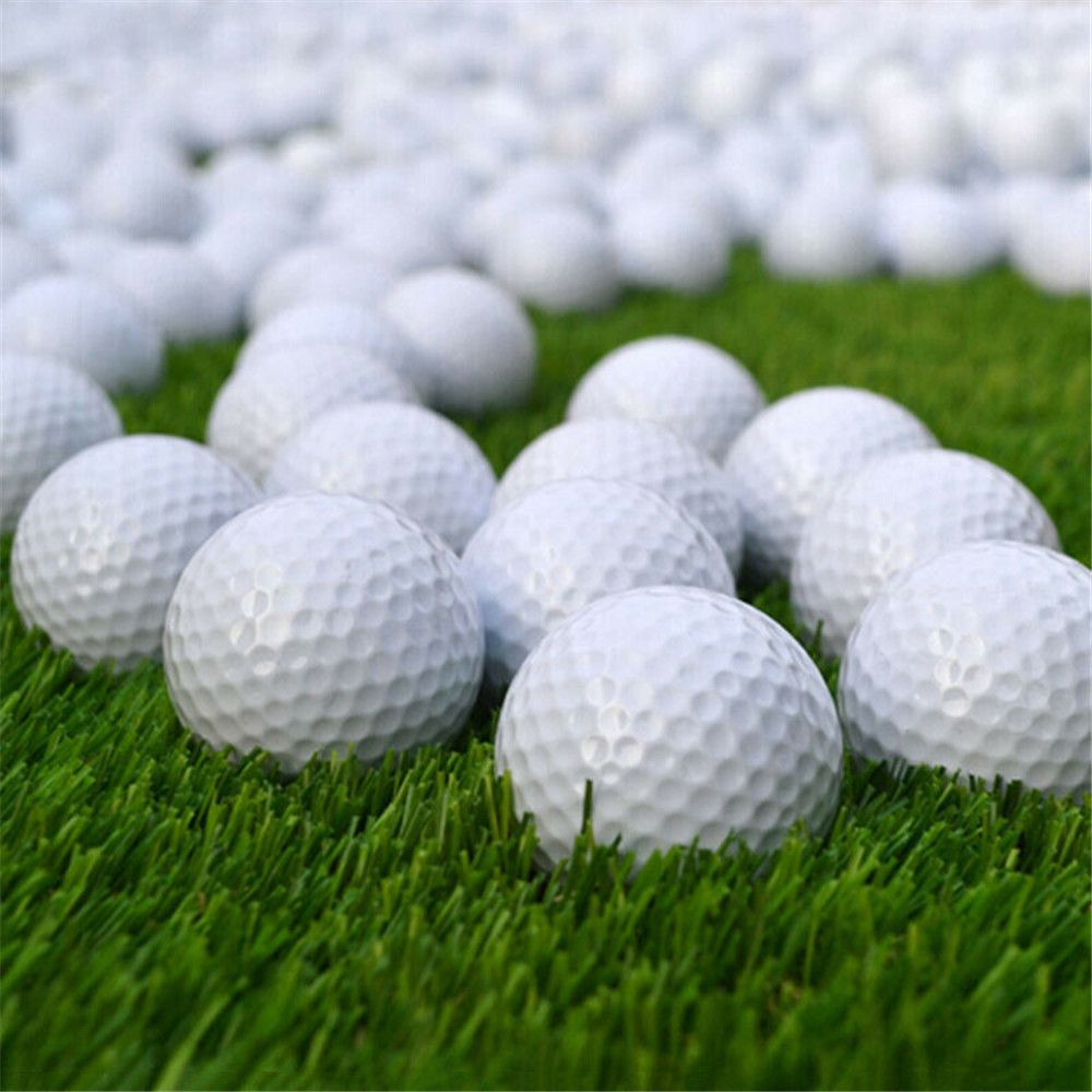 ลูกกอล์ฟฝึกซ้อม 10 ลูก สีขาว ย - Practice Equipment For Golf บทวิจารณ์และราคา