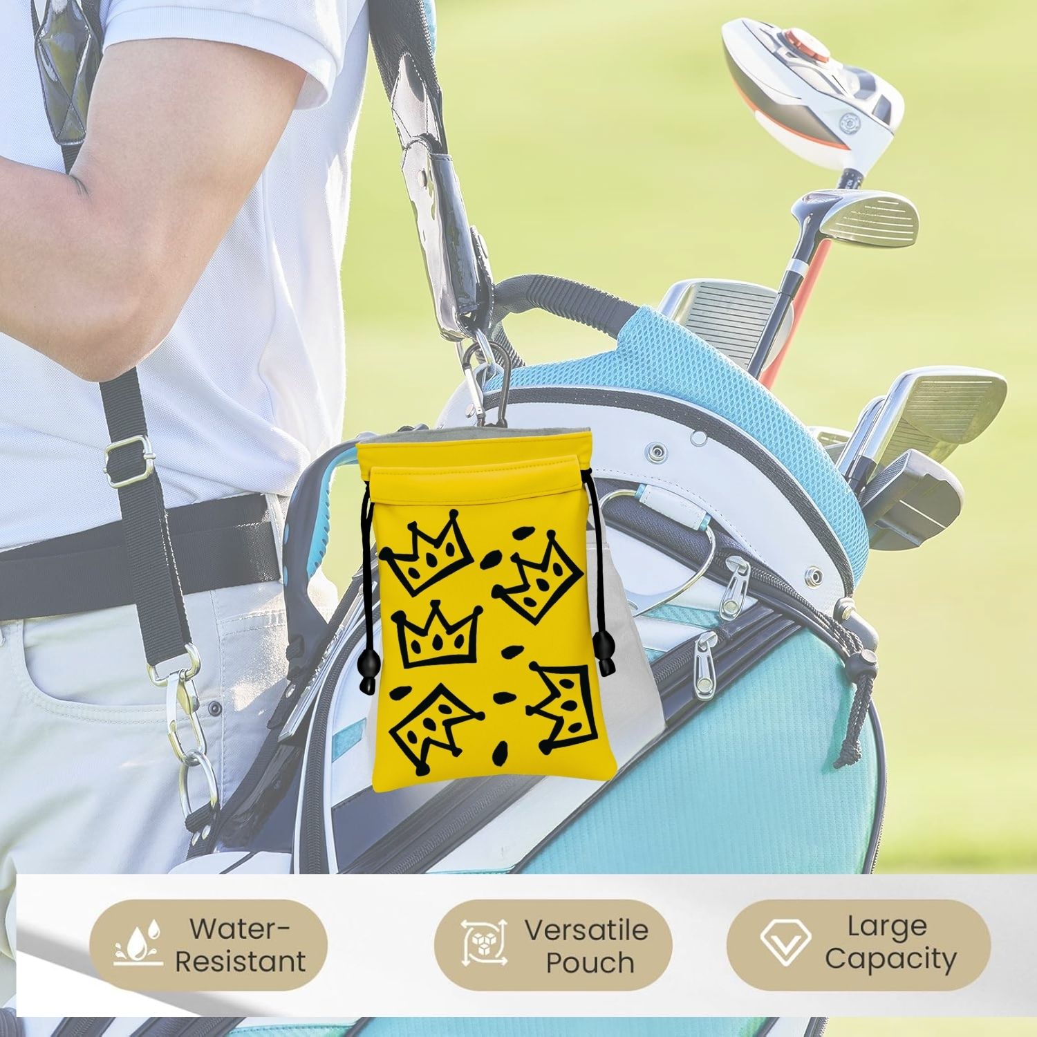 กระเป๋าใส่ของมีค่าสำหรับกอล์ฟ  - Golf Equipment Drawing บทวิจารณ์และราคา