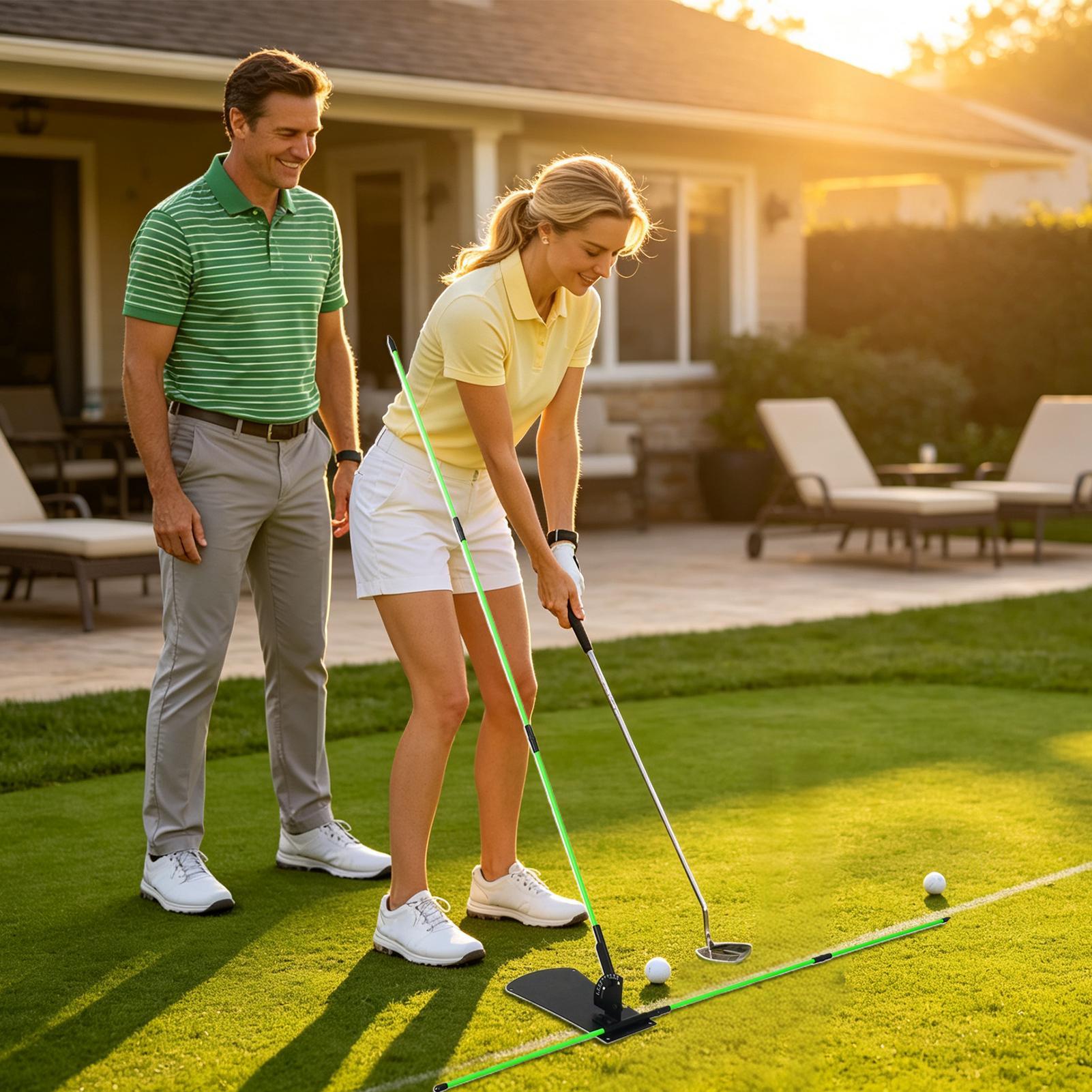 อุปกรณ์ฝึกการจัดแนววงสวิงกอล์ฟ - Golf Equipment For Women บทวิจารณ์และราคา