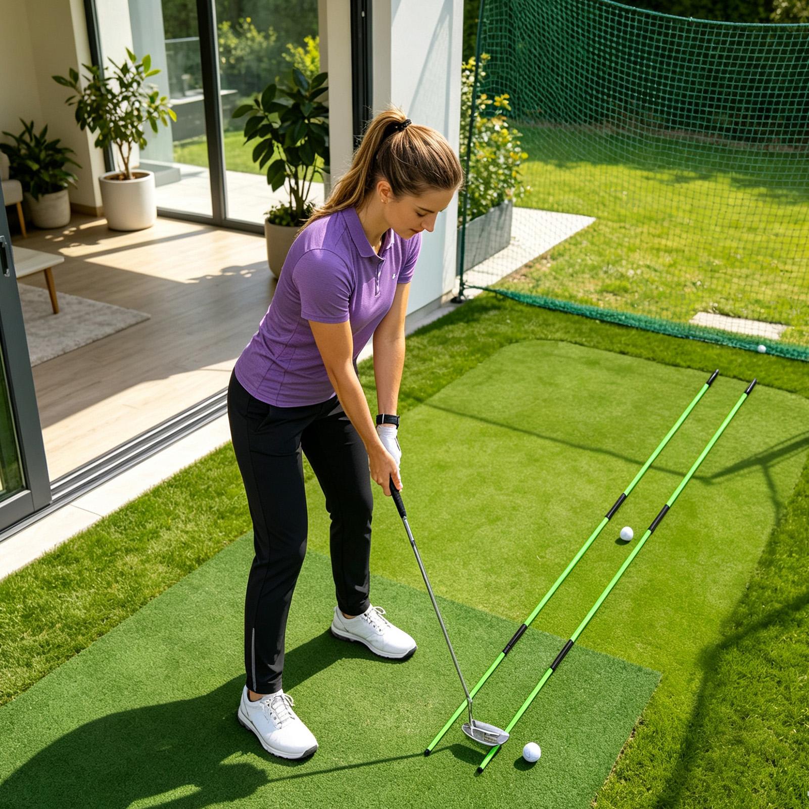 อุปกรณ์ฝึกการจัดแนววงสวิงกอล์ฟ - Golf Equipment For Women บทวิจารณ์และราคา