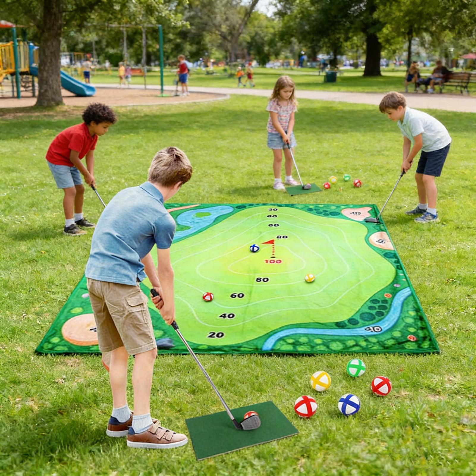 เสื่อฝึกซ้อมกอล์ฟ อุปกรณ์ฝึกซ้ - Golf Equipment Kids บทวิจารณ์และราคา