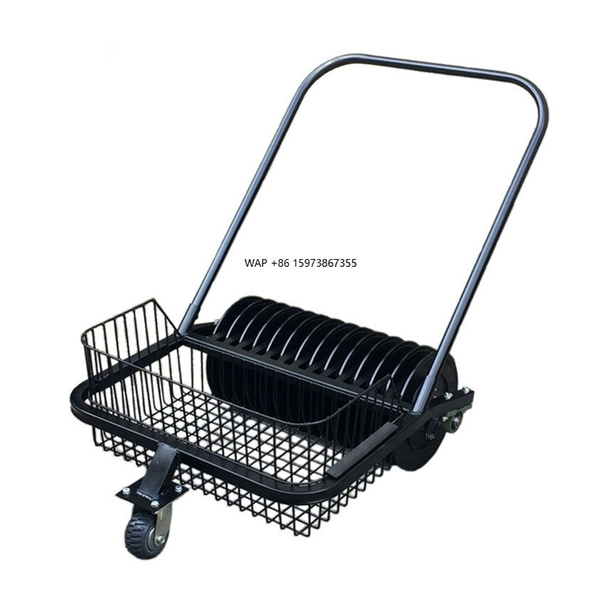 รถเข็นเก็บลูกกอล์ฟแบบเข็นมือ อ - Golf Equipment Usa บทวิจารณ์และราคา