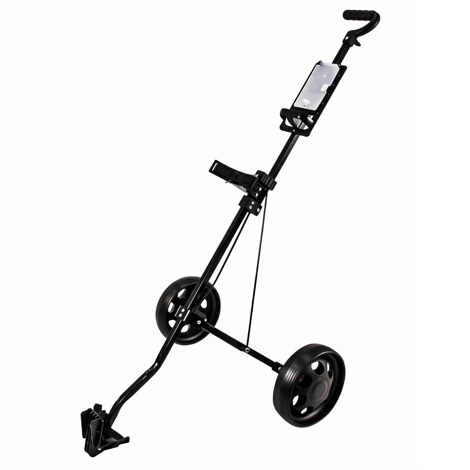 รถเข็นอุปกรณ์กอล์ฟแบบพับได้สอง - Practice Equipment For Golf บทวิจารณ์และราคา
