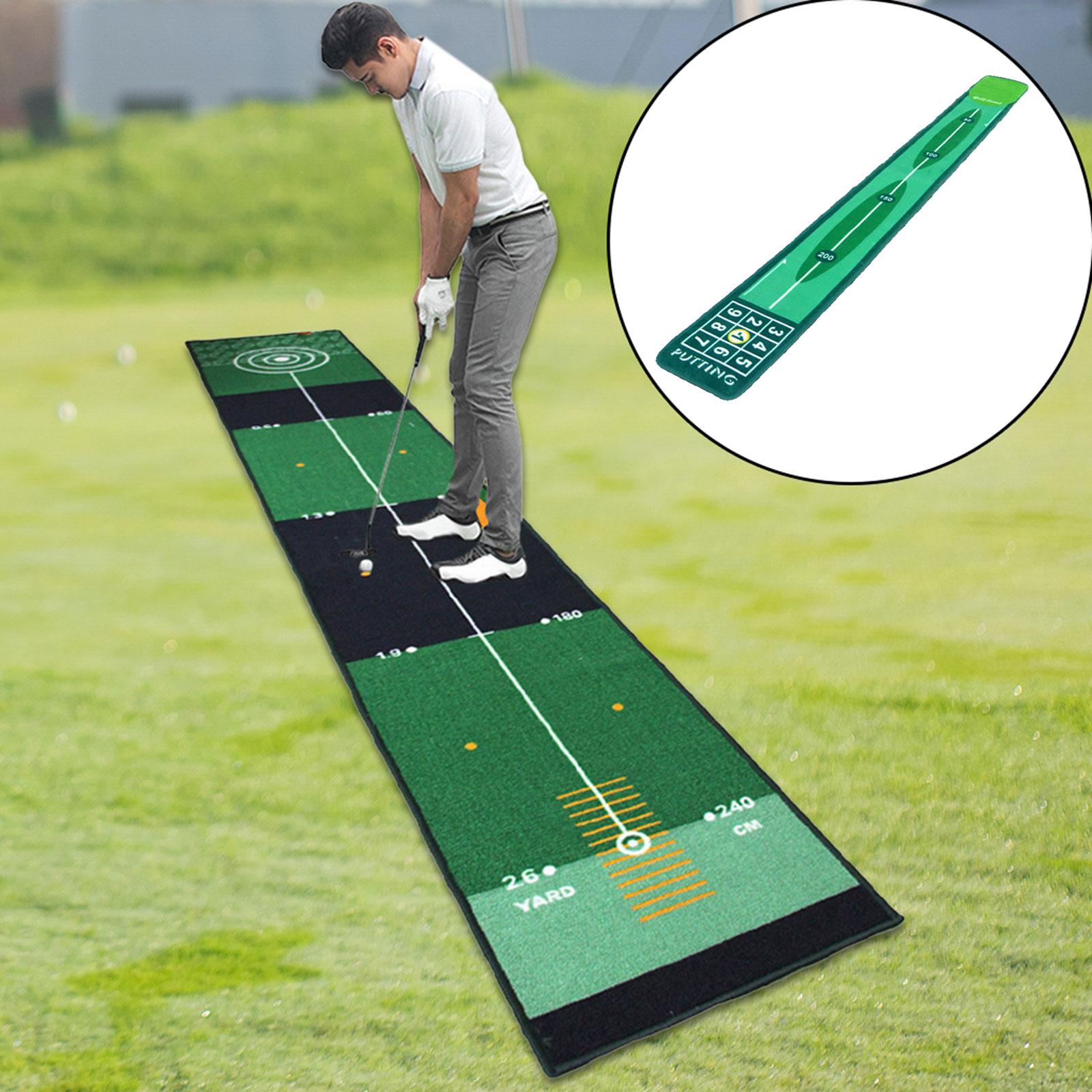 วางกอล์ฟในร่มเสื่อตีกอล์ฟเสื่อ - Practice Equipment For Golf บทวิจารณ์และราคา