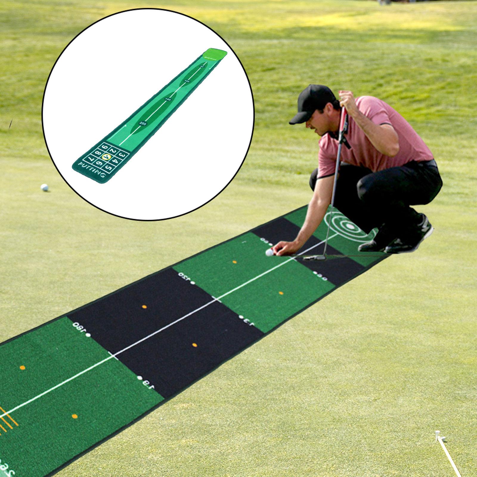วางกอล์ฟในร่มเสื่อตีกอล์ฟเสื่อ - Practice Equipment For Golf บทวิจารณ์และราคา